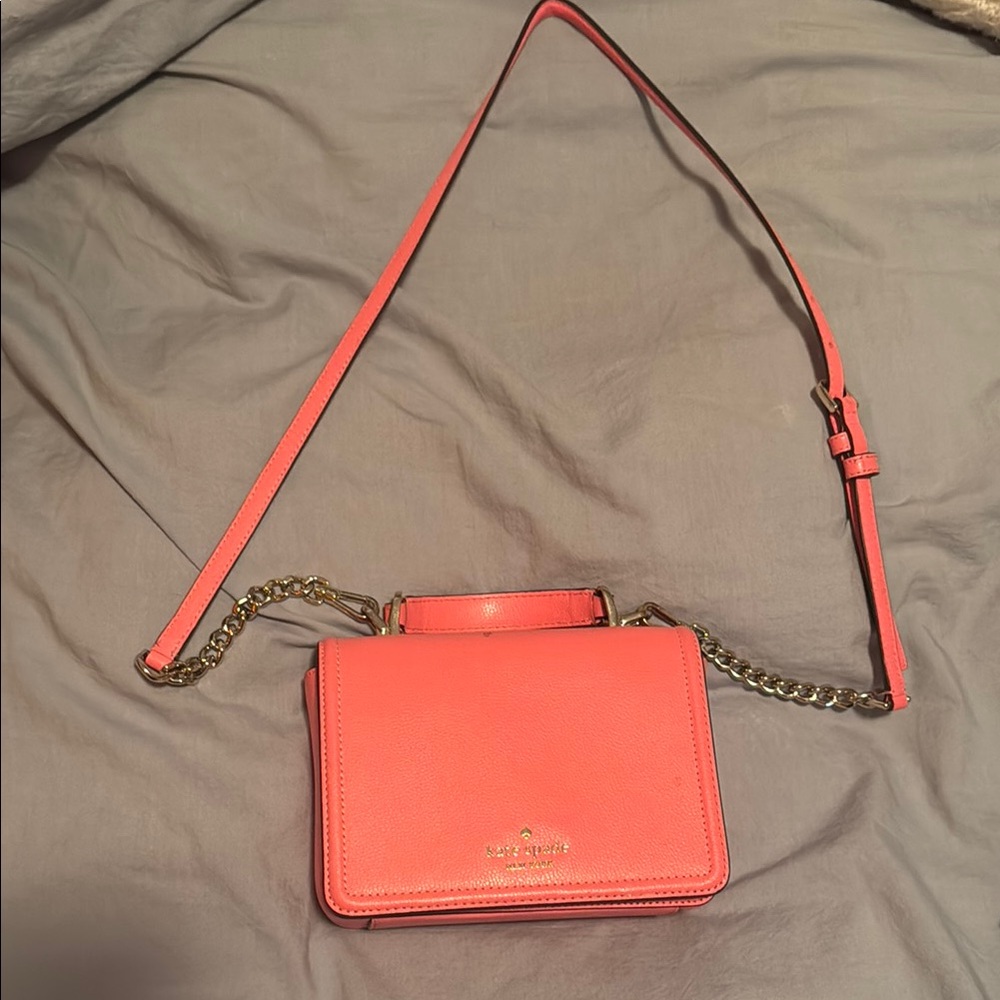 Kate Spade Coral Crossbody Clutch